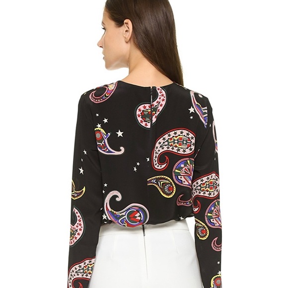 MSGM fringe paisley black and multicolored - Picture 4 of 8